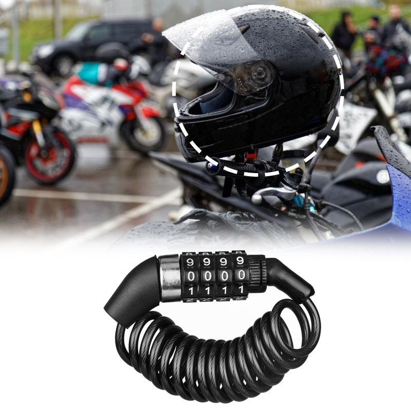 Chain Lock Combination - D1 Motosiklet Bisiklet Hırsızlık Önleyici Zincir